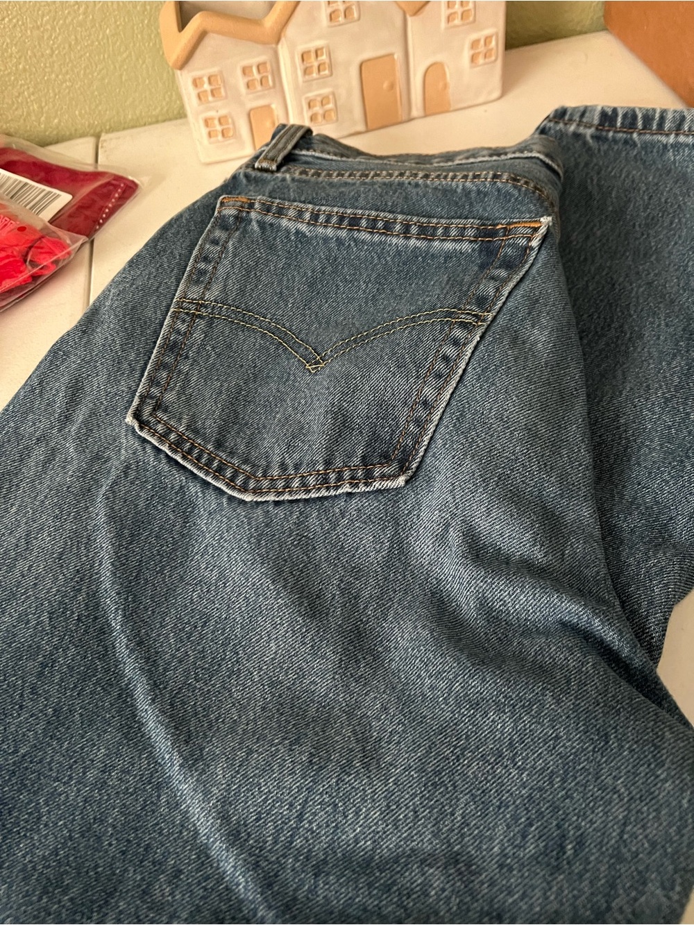 Levi's Men's Blue Relaxed-Fit Jeans